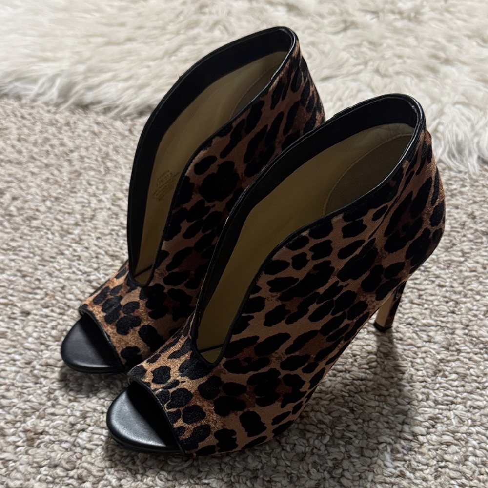 Jessica Simpson Leopard Print Heels